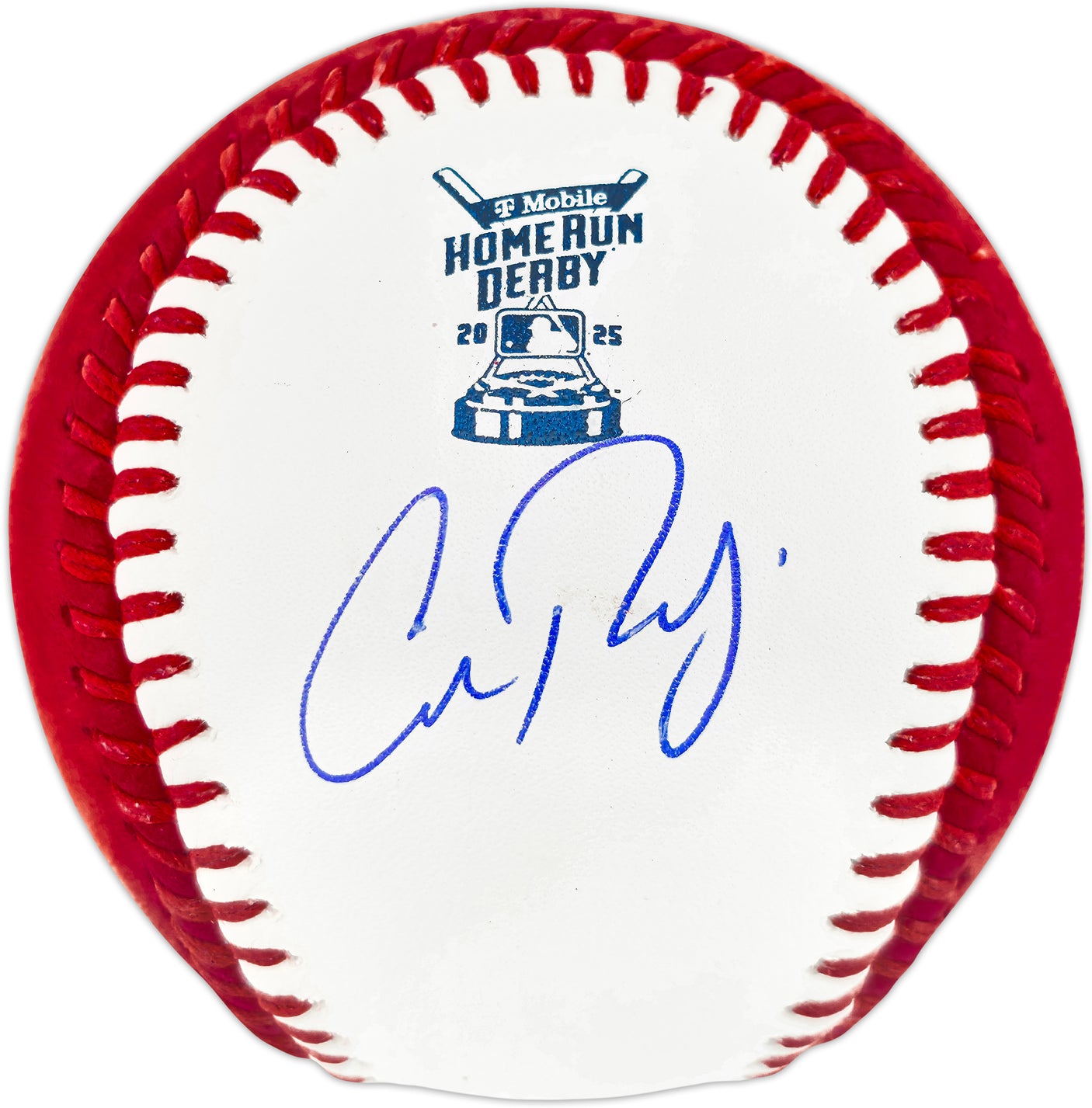 Cal Raleigh Autographed 2025 Home Run Derby HRD Logo Moneyball Baseball Seattle Mariners Fanatics & MLB Holo Stock #253265