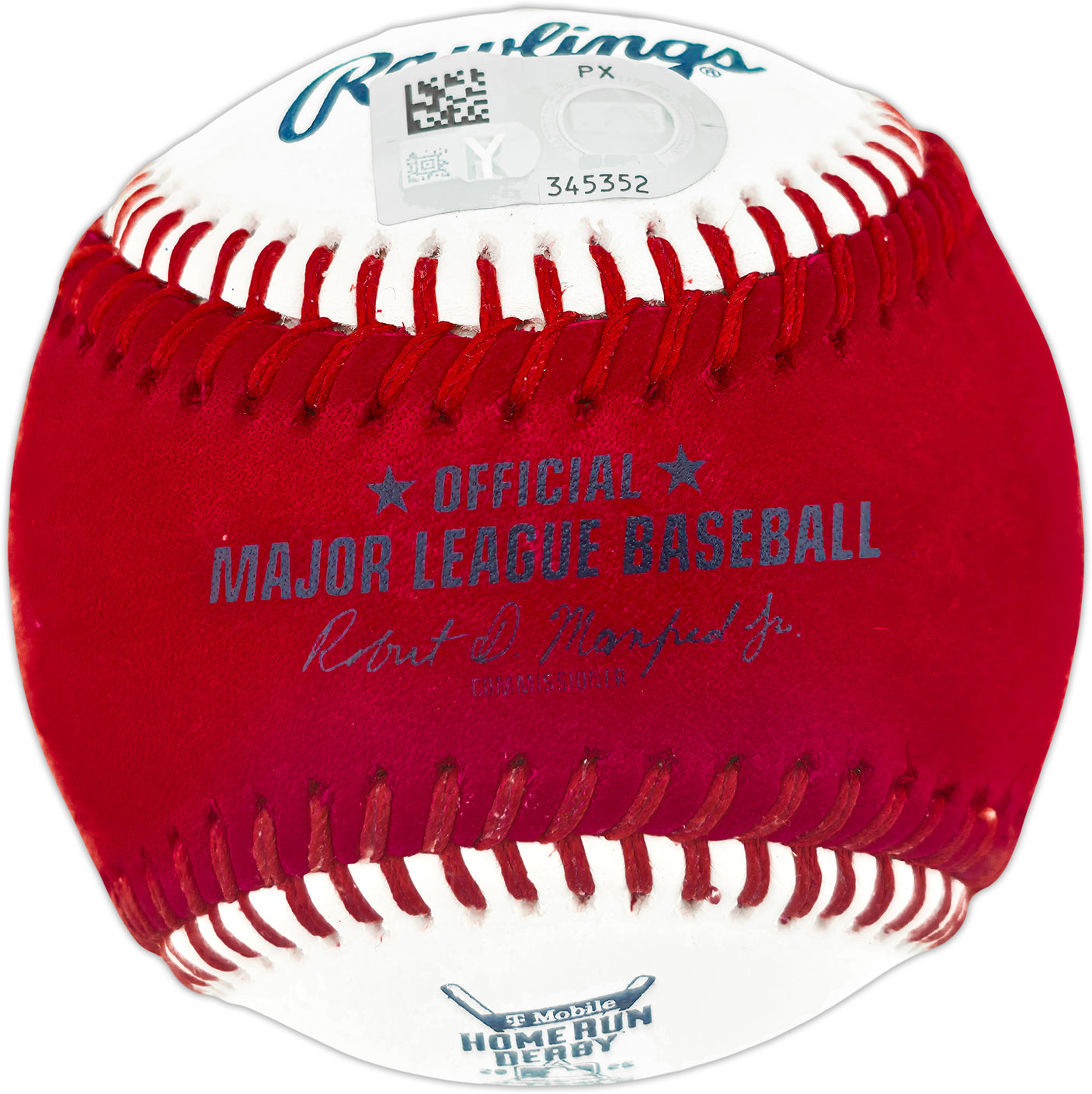 Cal Raleigh Autographed 2025 Home Run Derby HRD Logo Moneyball Baseball Seattle Mariners Fanatics & MLB Holo Stock #253265