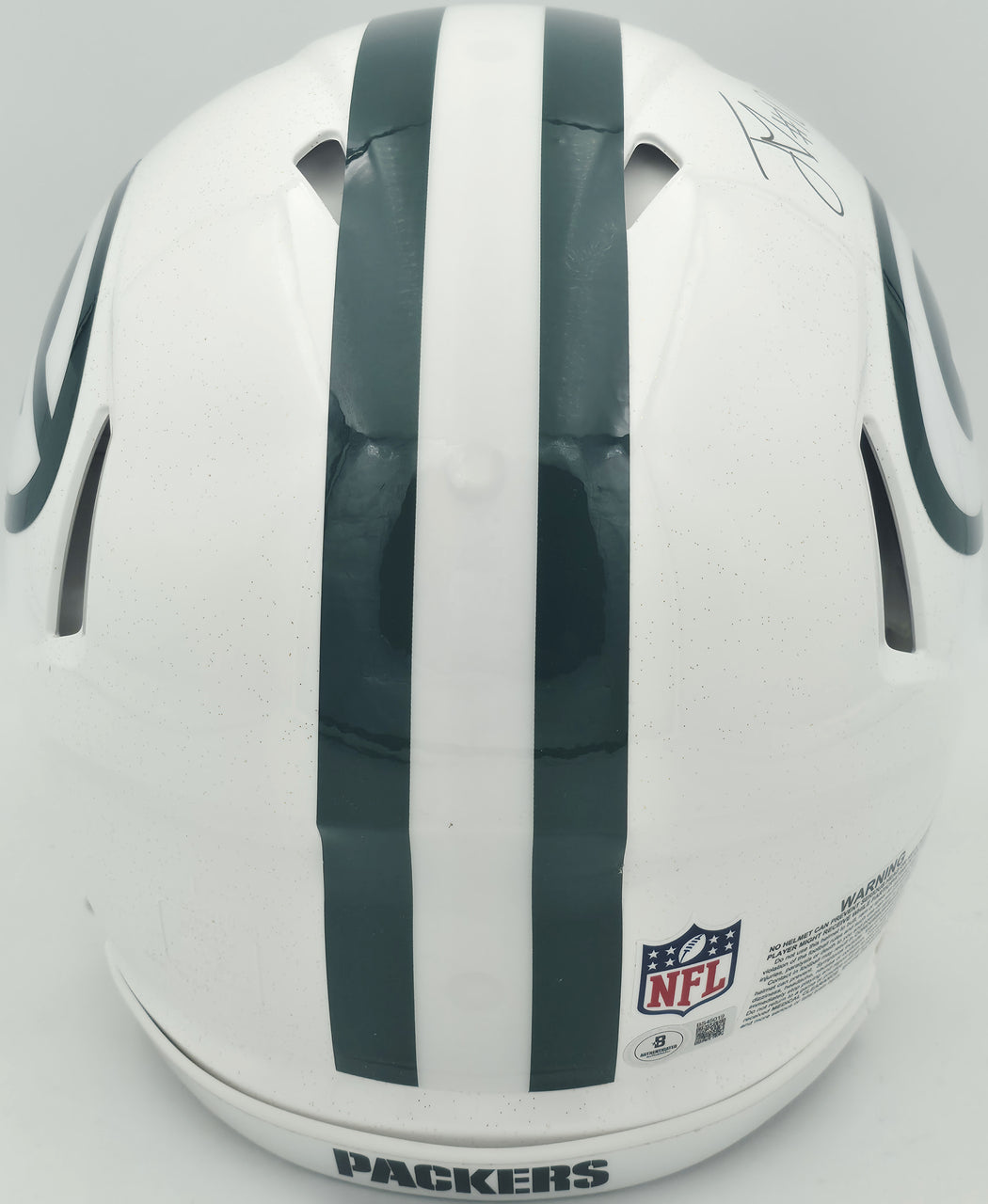 Jordan Love Autographed Green Bay Packers White Full Size Authentic Speed Helmet Stock #253247