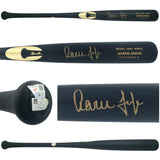 Aaron Judge Autographed Matte Black Chandler Model AJ99.2 Maple Baseball Bat New York Yankees Fanatics & MLB Holo Stock #253309
