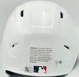 Aaron Judge Autographed New York Yankees White Replica Batting Helmet Fanatics & MLB Holo Stock #253310