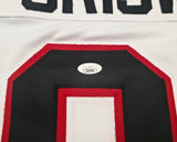 Christmas Vacation Chevy Chase Autographed White Jersey Clark Griswold JSA Stock #252794
