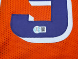 Phoenix Suns Steve Nash Autographed Orange Stat Jersey Beckett BAS Witness Stock #252471