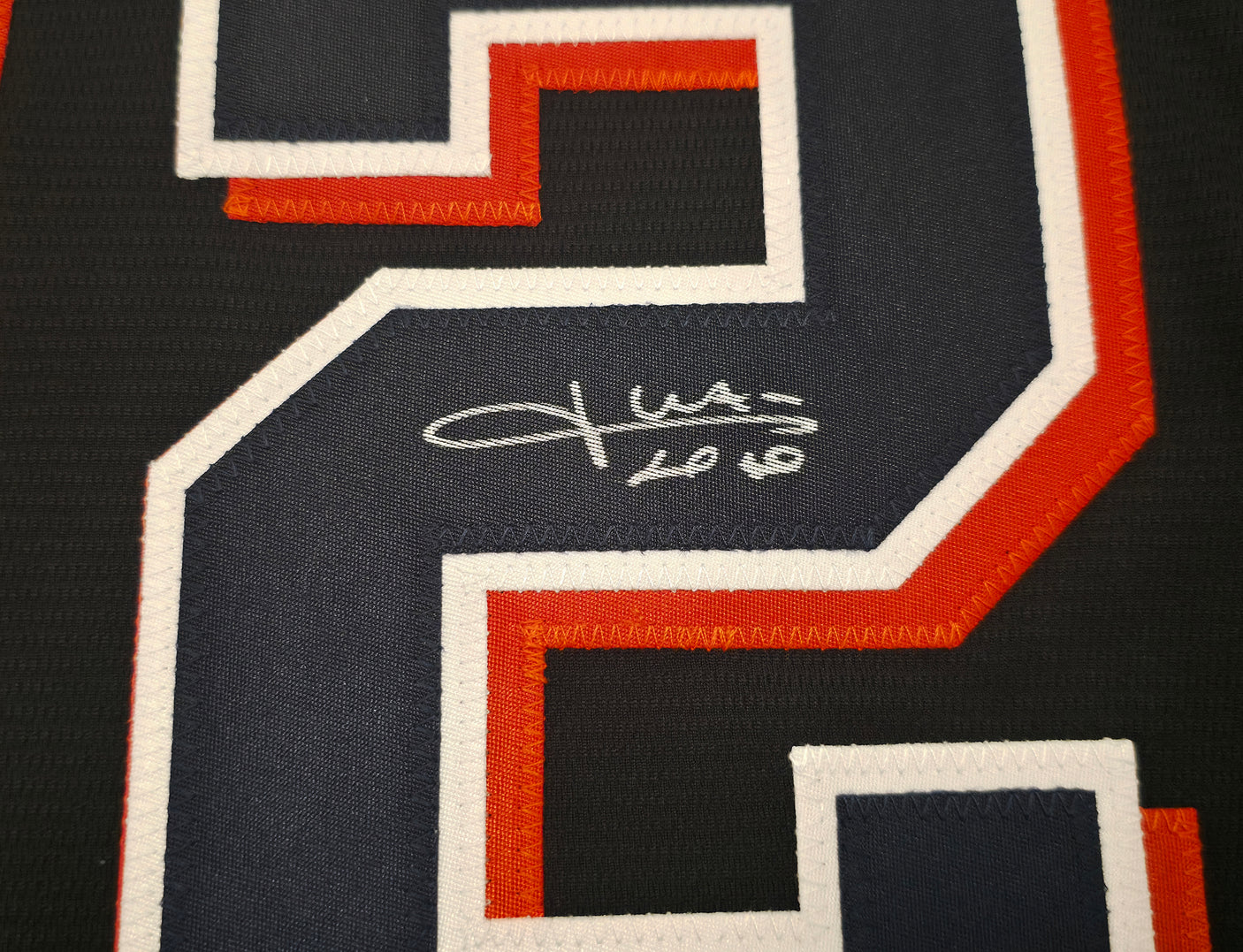 New York Mets Juan Soto Autographed Black Nike Jersey Size L Beckett BAS QR Stock #252776