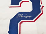 Texas Rangers Marcus Semien Autographed White Nike Jersey Size XL "23 WS Champs" Beckett BAS Witness Stock #252434