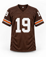 Cleveland Browns Bernie Kosar Autographed Brown Jersey JSA Witness Stock #267649