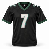 Philadelphia Eagles Michael Vick Autographed Black Jersey Beckett BAS Witness Stock #267656