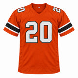 Miami Hurricanes Bernie Kosar Autographed Orange Jersey JSA Witness Stock #267650