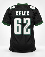 Philadelphia Eagles Jason Kelce Autographed Black Jersey PSA/DNA ITP Stock #267804