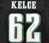 Philadelphia Eagles Jason Kelce Autographed Black Jersey PSA/DNA ITP Stock #267804
