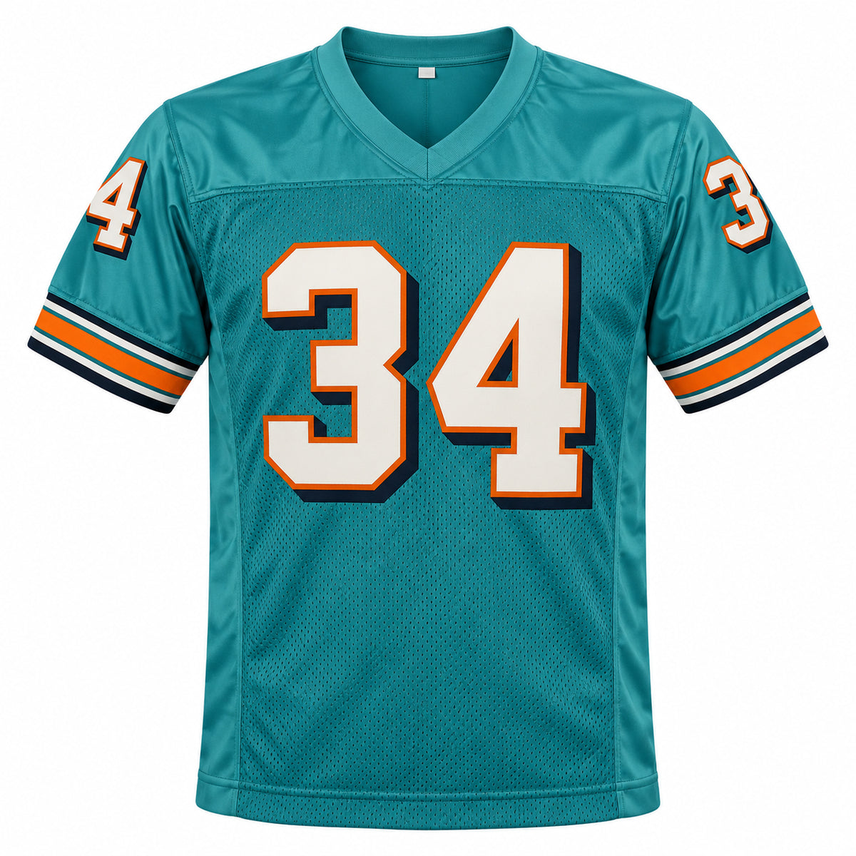 Miami Dolphins Ricky Williams Autographed Teal Jersey JSA Witness Stock #267775