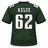 Philadelphia Eagles Jason Kelce Autographed Green Jersey PSA/DNA ITP Stock #267777
