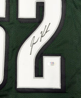 Philadelphia Eagles Jason Kelce Autographed Green Jersey PSA/DNA ITP Stock #267777