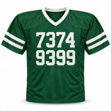New York Jets Sack Exchange Autographed Green Jersey With 4 Signatures Including Joe Klecko JSA Stock #267918