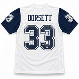 Dallas Cowboys Tony Dorsett Autographed White Jersey JSA Witness Stock #267914