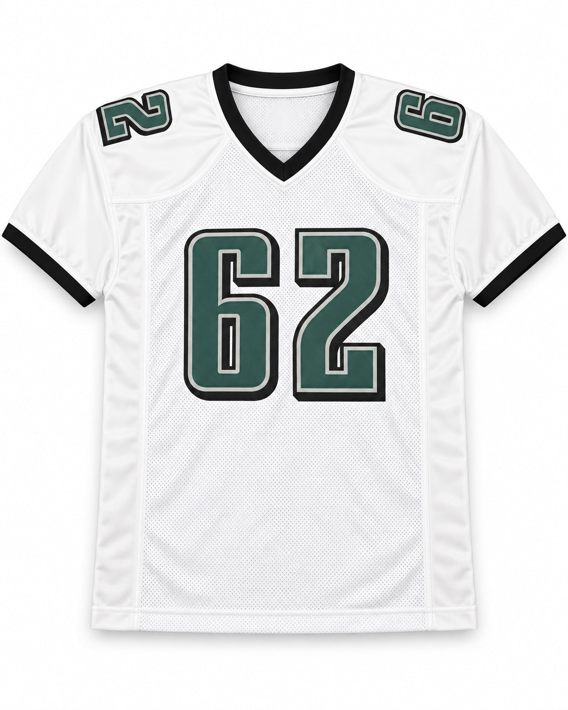 Philadelphia Eagles Jason Kelce Autographed White Jersey PSA/DNA ITP Stock #267778