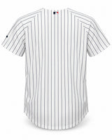 New York Yankees Alex Rodriguez Autographed White Pinstripes Russell Athletics Jersey Size 52 MLB Holo Stock #267917