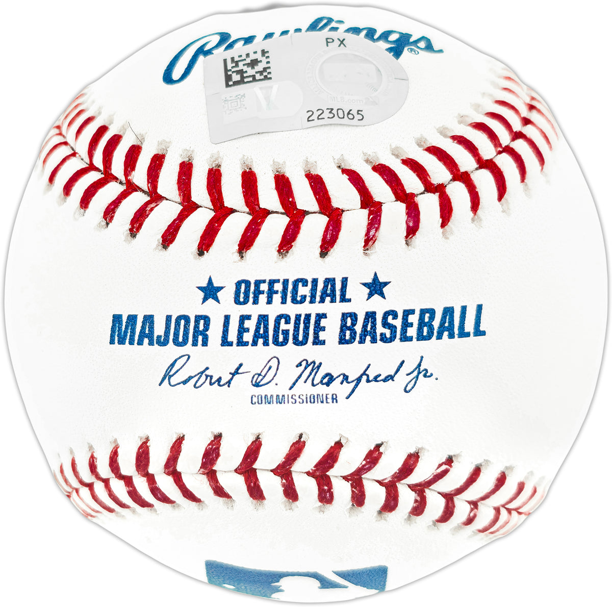 Jacob Wilson Autographed Official MLB Baseball Oakland A's Fanatics & MLB Holo Stock #267850