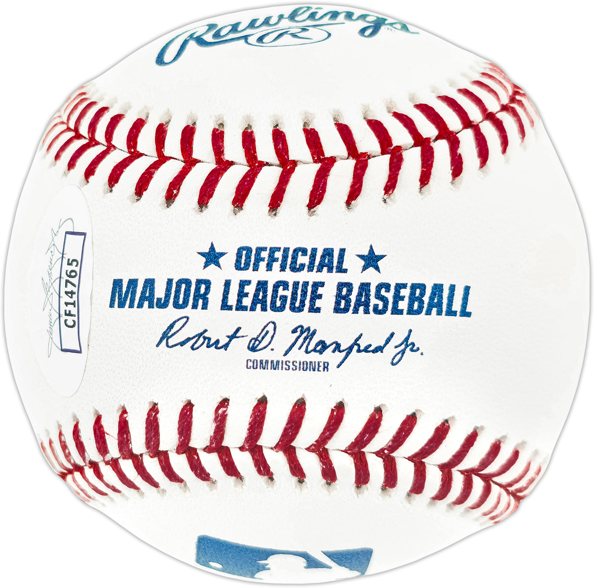 Armando Galarraga Autographed Official MLB Baseball Detroit Tigers "28 Up, 28 Down" JSA Stock #267856