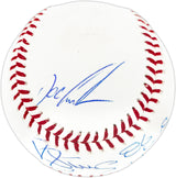 Dwight "Doc" Gooden & Darryl Strawberry Autographed Official MLB Baseball New York Mets "86 Champs" JSA Stock #267861