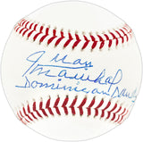 Juan Marichal Autographed Official MLB Baseball San Francisco Giants "Dominican Dandy" JSA Stock #267865