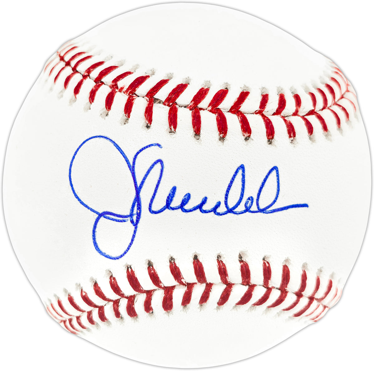 Joe Maddon Autographed Official MLB Baseball Chicago Cubs JSA Stock #267866