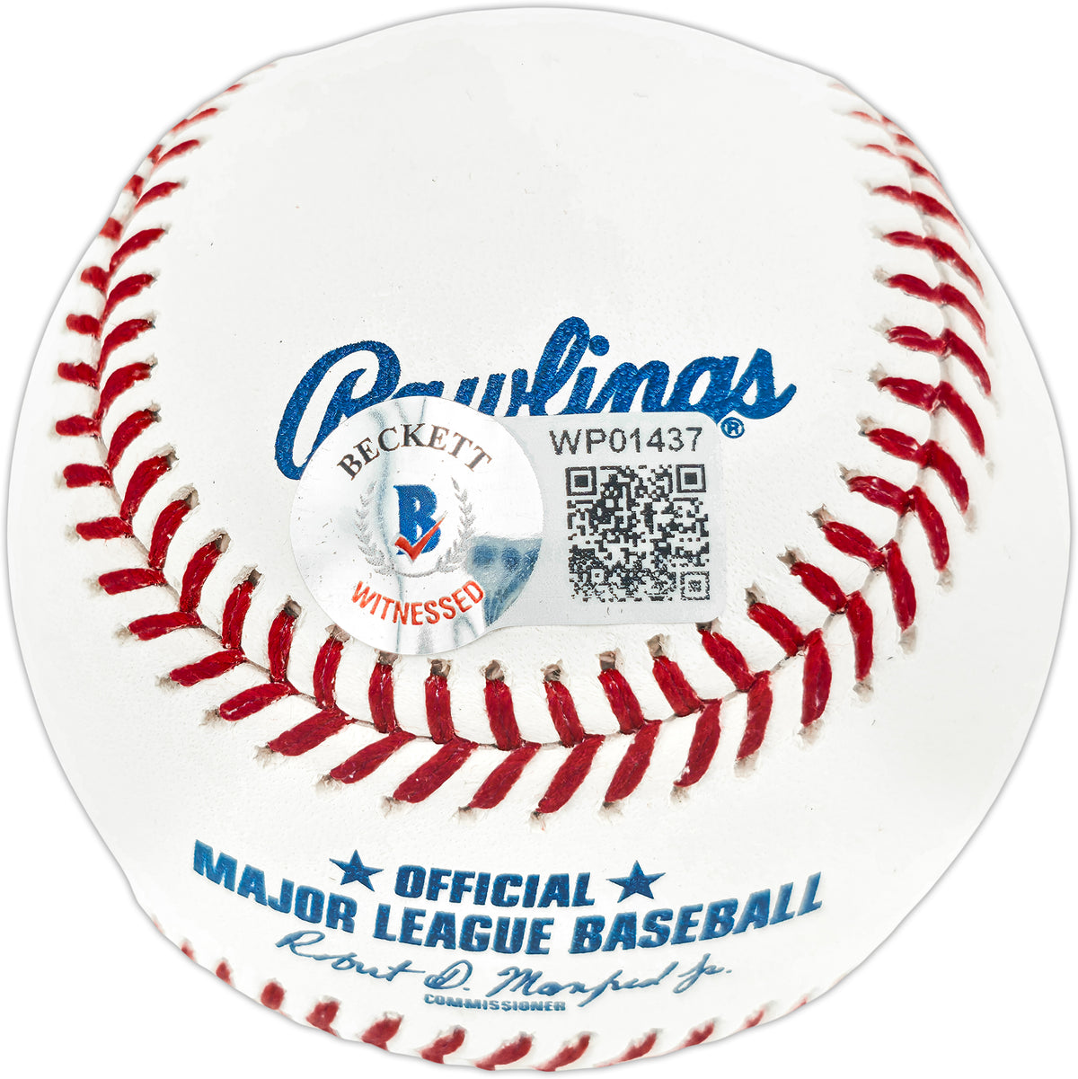 Rick & Paul Reuschel Autographed Official MLB Baseball Chicago Cubs Beckett BAS Witness Stock #267872