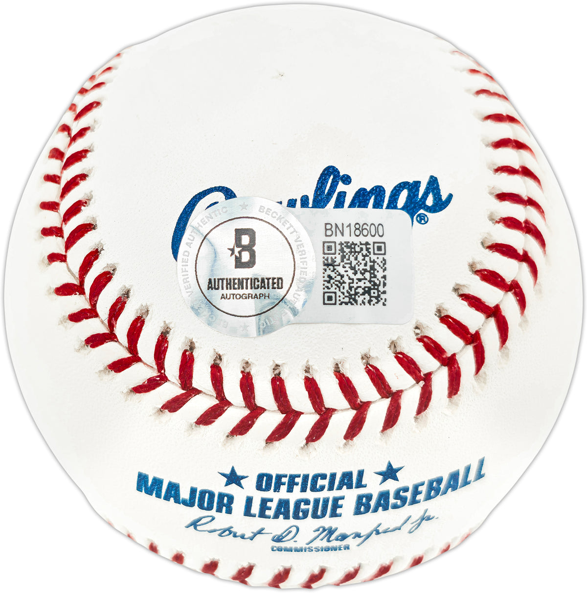 Rick & Paul Reuschel Autographed Official MLB Baseball Chicago Cubs Beckett BAS QR Stock #267873