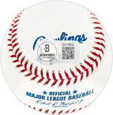 Rick & Paul Reuschel Autographed Official MLB Baseball Chicago Cubs Beckett BAS QR Stock #267873