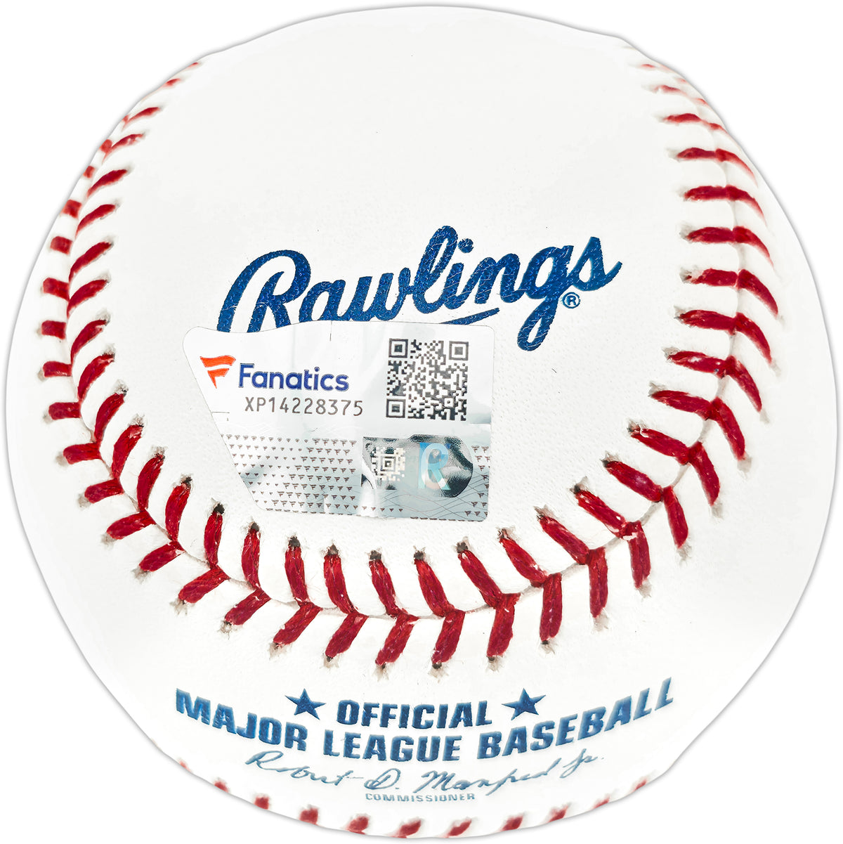 Ozzie Smith Autographed Official MLB Baseball St. Louis Cardinals "The Wizard" Fanatics Holo Stock #267874