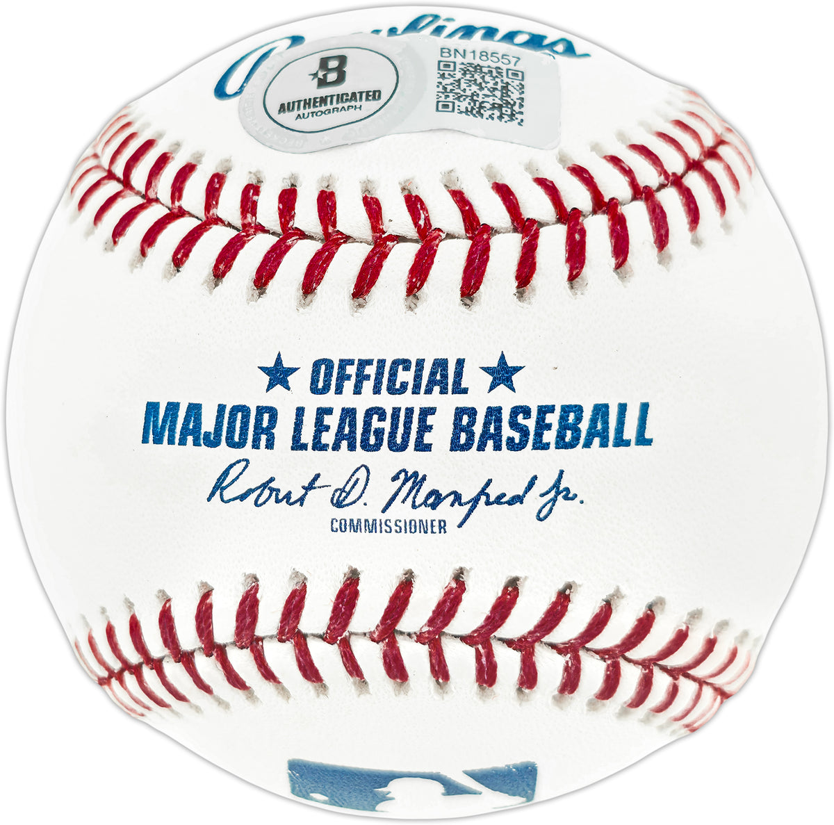 Ozzie Smith Autographed Official MLB Baseball St. Louis Cardinals "The Wizard" Beckett BAS QR Stock #267875