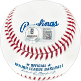 Ozzie Smith Autographed Official MLB Baseball St. Louis Cardinals "The Wizard" Beckett BAS QR Stock #267875