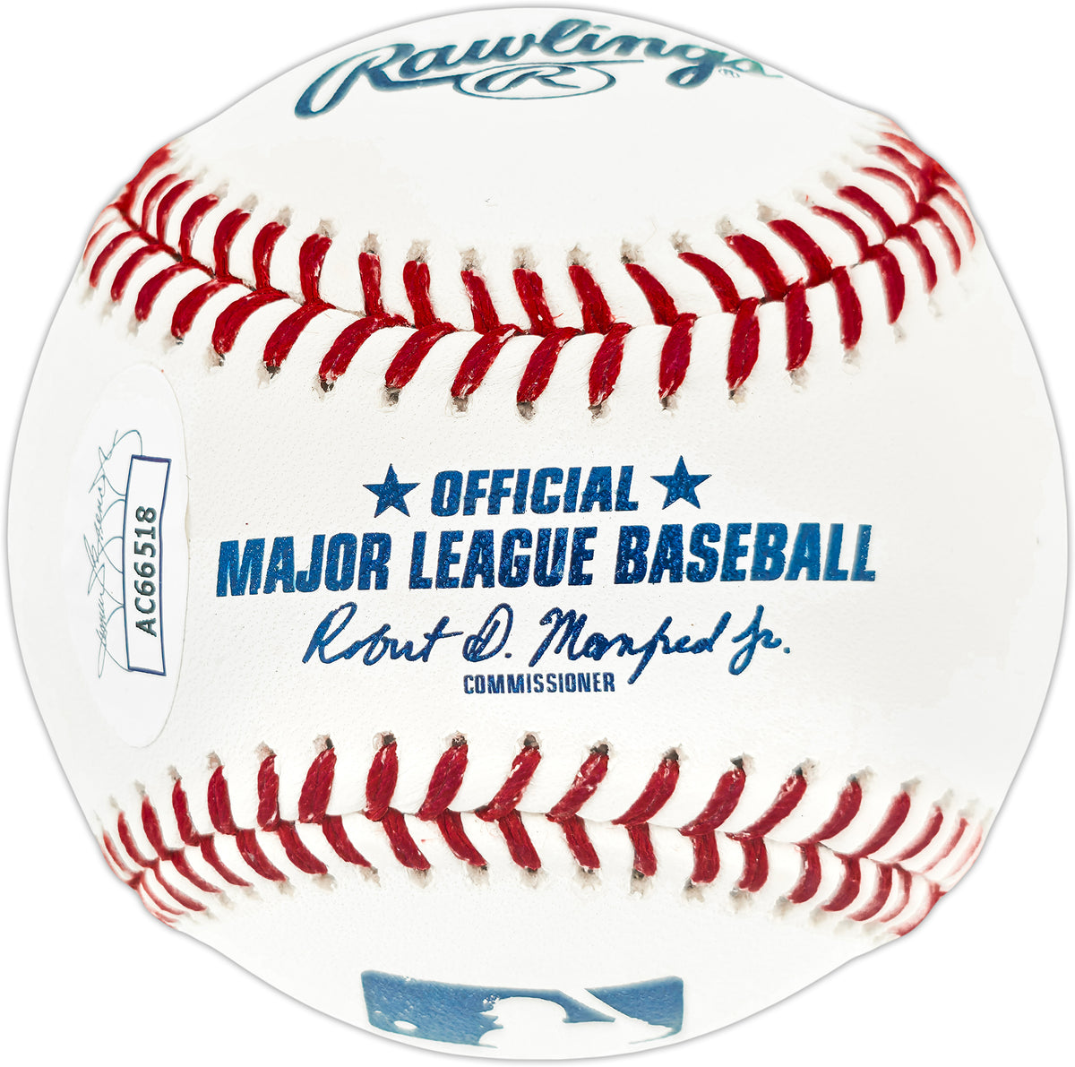 Jim Thome Autographed Official MLB Baseball Cleveland Indians "HOF 18" JSA Stock #267882