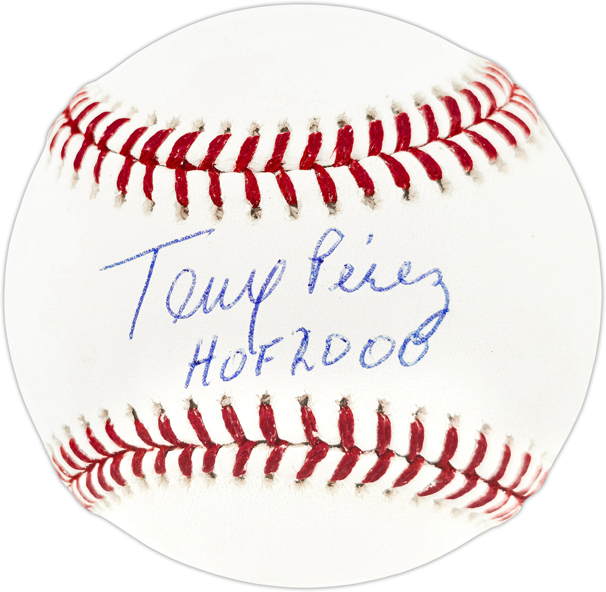 Tony Perez Autographed Official MLB Baseball Cincinnati Reds "HOF 2000" JSA Stock #267883