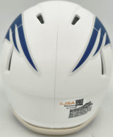 Mike Vrabel Autographed New England Patriots White Rivalries Speed Mini Helmet JSA Witness Stock #267909