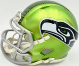 Ty Okada Autographed Seattle Seahawks Flash Green Speed Mini Helmet MCS Holo Stock #267937