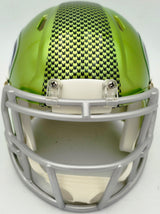 Ty Okada Autographed Seattle Seahawks Flash Green Speed Mini Helmet MCS Holo Stock #267937