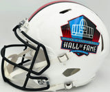 Hall of Fame Linebackers Autographed White Full Size HOF Logo Speed Authentic Helmet With 5 Signatures Including Lawrence Taylor Beckett BAS Witness Stock #267940