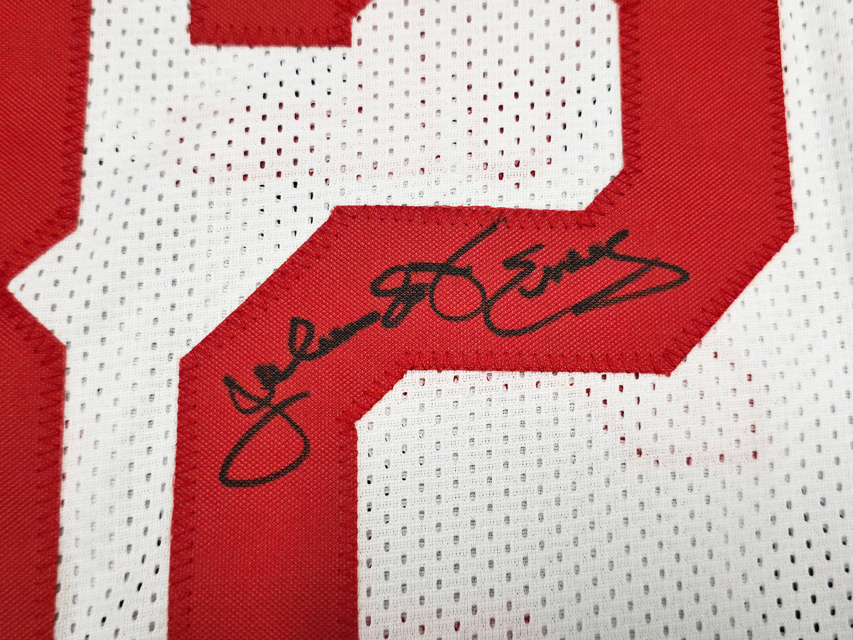 New York Nets Julius "Dr. J" Erving Autographed White Jersey JSA Witness Stock #267953