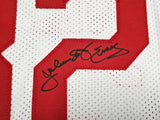 New York Nets Julius "Dr. J" Erving Autographed White Jersey JSA Witness Stock #267953