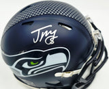 Jason Myers Autographed Seattle Seahawks Blue Speed Mini Helmet MCS Holo Stock #267829