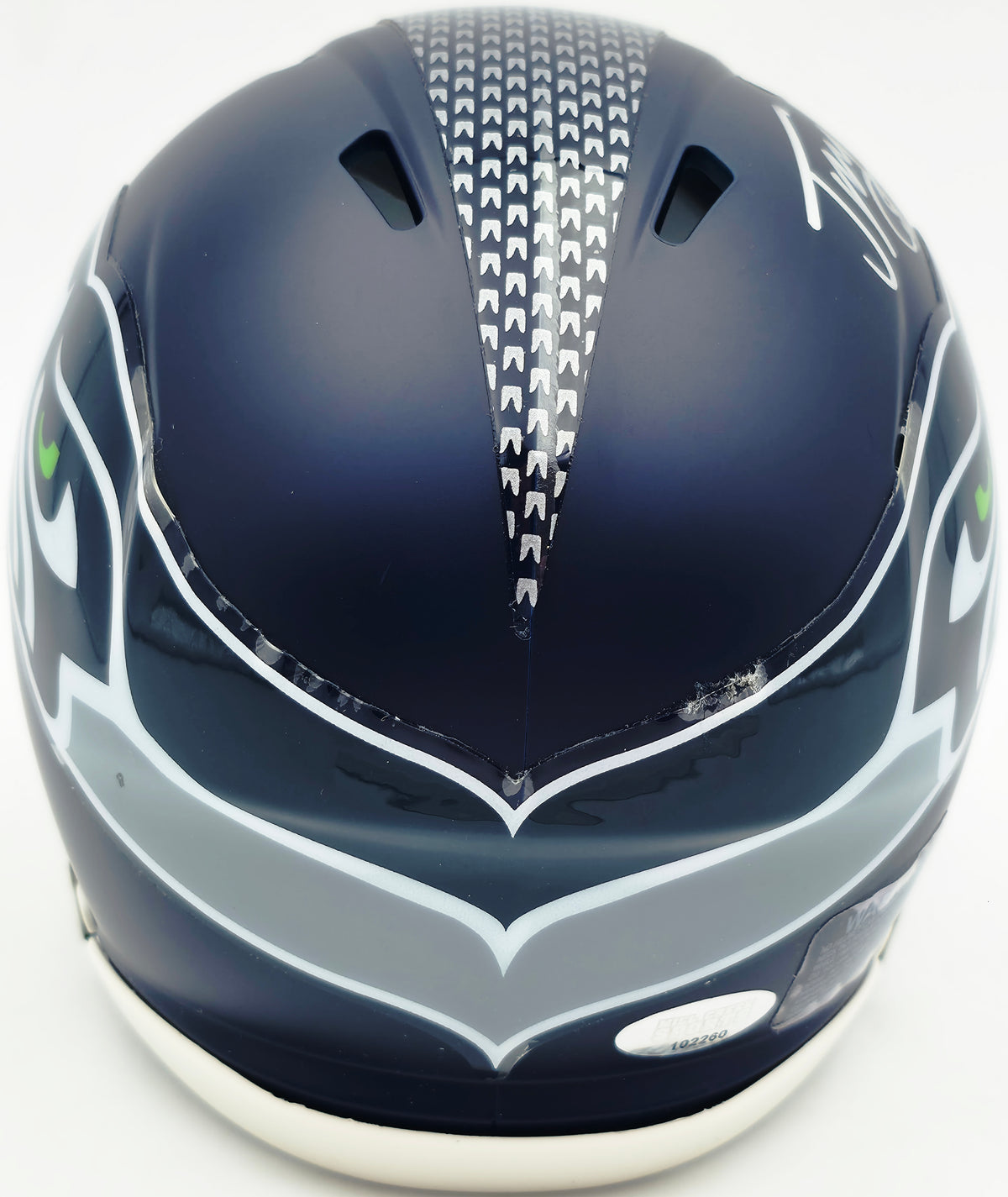Jason Myers Autographed Seattle Seahawks Blue Speed Mini Helmet MCS Holo Stock #267829