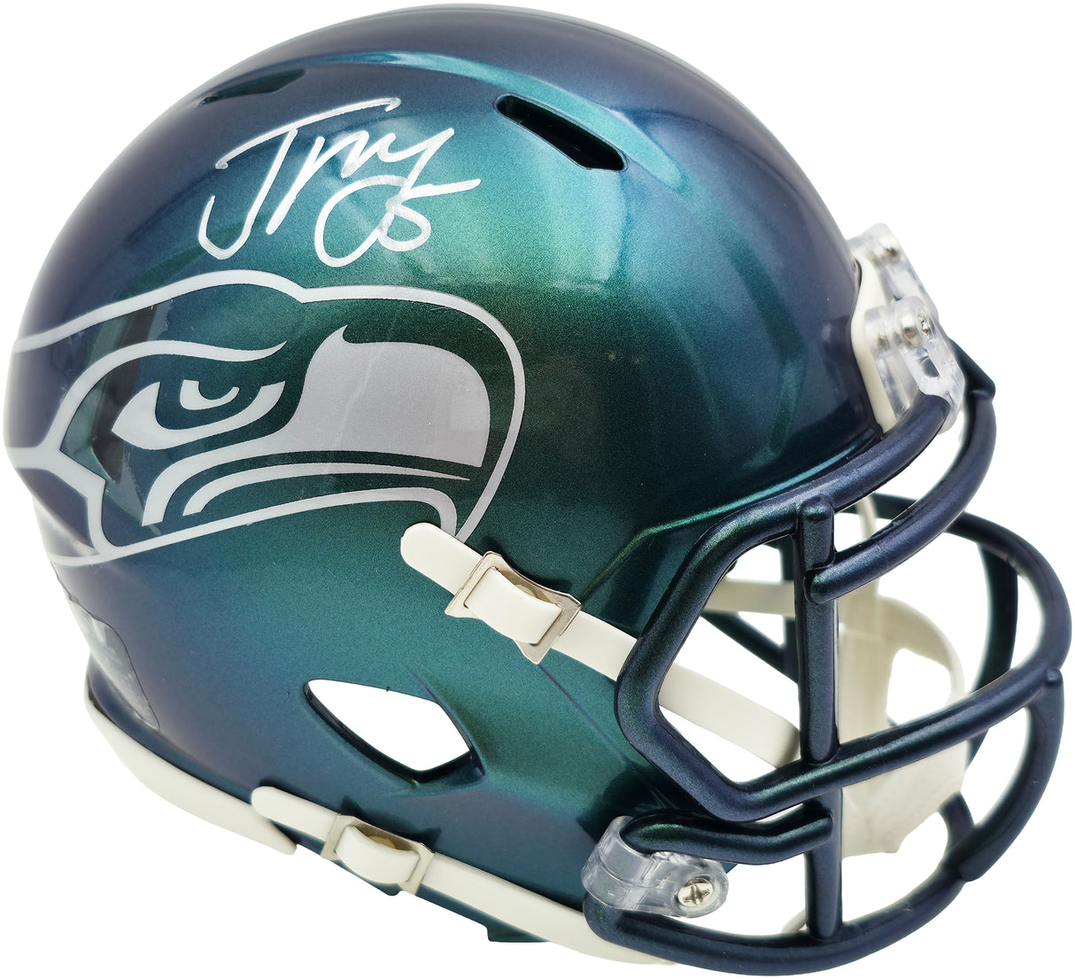 Jason Myers Autographed Seattle Seahawks Rivalries Speed Mini Helmet MCS Holo Stock #267832