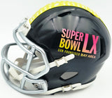 Michael Dickson Autographed Seattle Seahawks Black Super Bowl LX Logo Speed Mini Helmet MCS Holo Stock #267841