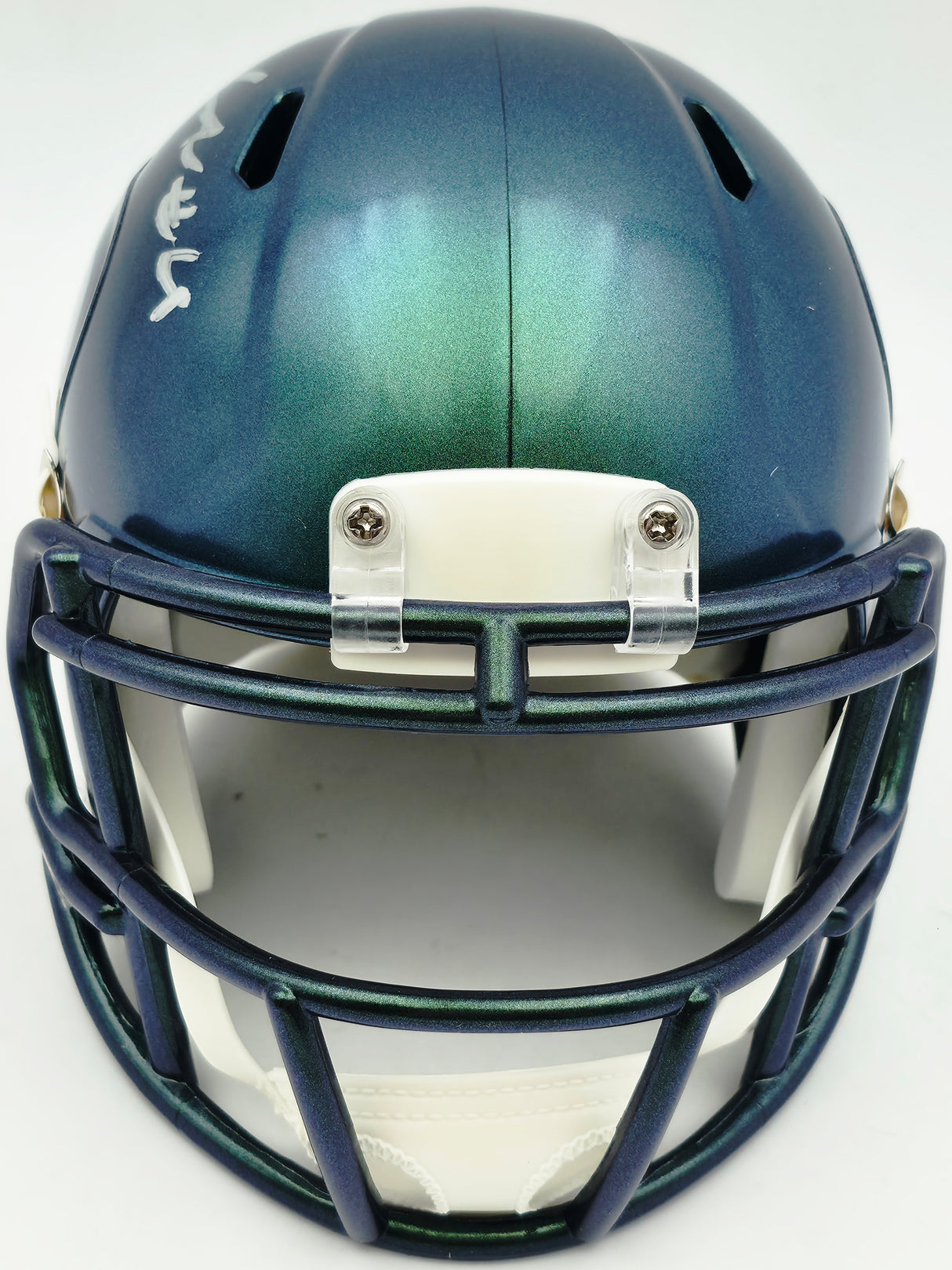 Michael Dickson Autographed Seattle Seahawks Rivalries Speed Mini Helmet MCS Holo Stock #267842