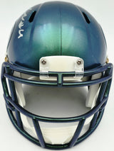 Michael Dickson Autographed Seattle Seahawks Rivalries Speed Mini Helmet MCS Holo Stock #267842