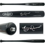 Eric Davis Autographed Black Louisville Slugger Pro Stock Bat Cincinnati Reds Beckett BAS Witness Stock #267563