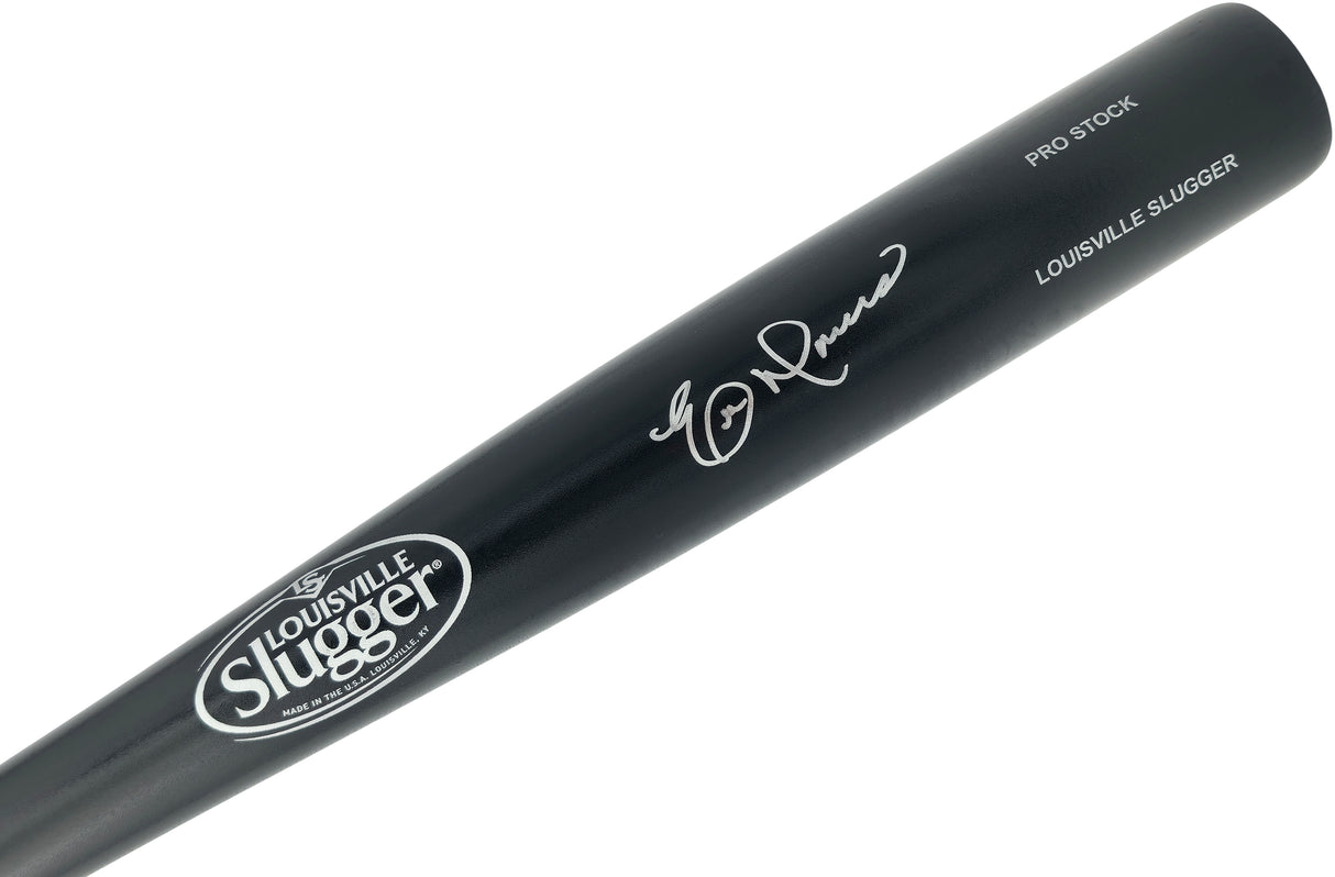 Eric Davis Autographed Black Louisville Slugger Pro Stock Bat Cincinnati Reds Beckett BAS Witness Stock #267563