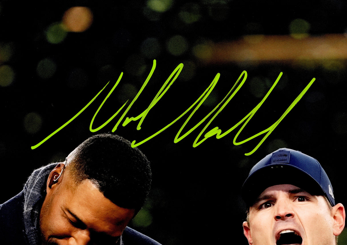 Mike Macdonald Autographed 16x20 Photo Seattle Seahawks Beckett BAS Witness Stock #267800