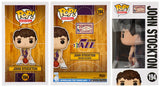 John Stockton Signed Utah Jazz NBA Funko Pop Doll #194